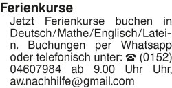 Vorschaubild der Anzeige, (Id: 1959570)