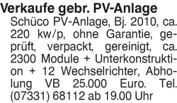 Vorschaubild der Anzeige, (Id: 1959324)
