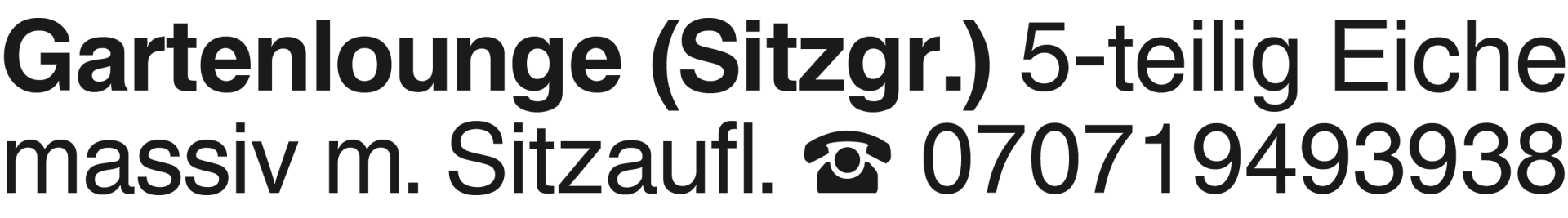 Vorschaubild der Anzeige, (Id: 1961325)