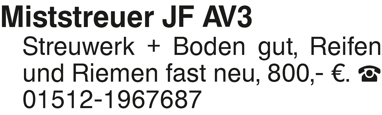 Vorschaubild der Anzeige, (Id: 1961379)