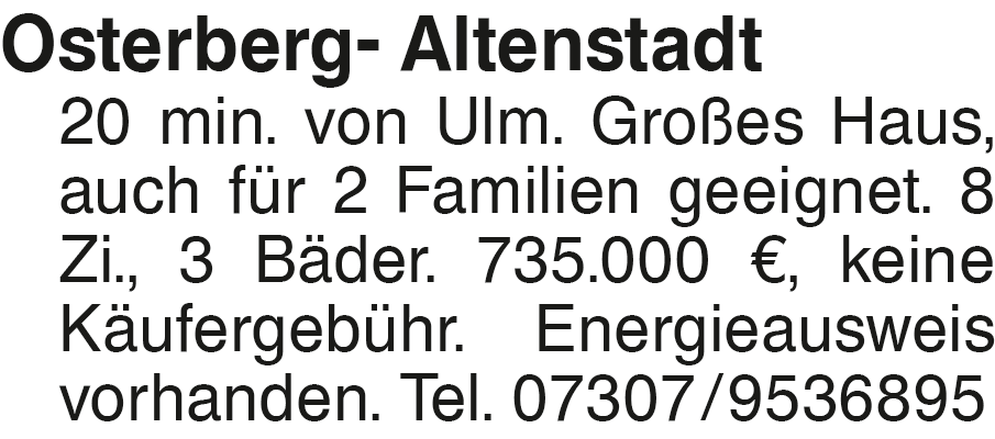 Vorschaubild der Anzeige, (Id: 1971987)
