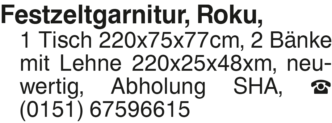 Vorschaubild der Anzeige, (Id: 1971761)