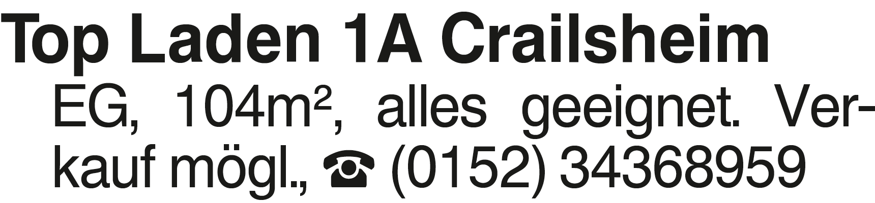 Vorschaubild der Anzeige, (Id: 1971736)