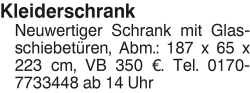 Vorschaubild der Anzeige, (Id: 1973320)