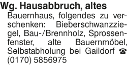 Vorschaubild der Anzeige, (Id: 1975595)