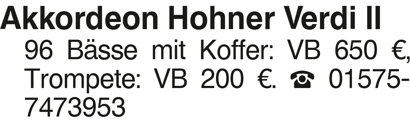 Vorschaubild der Anzeige, (Id: 1976650)