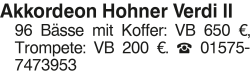Vorschaubild der Anzeige, (Id: 1976650)