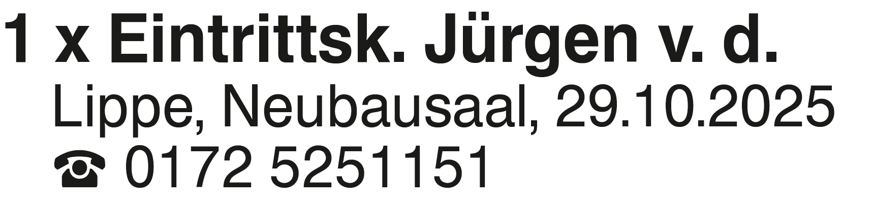 Vorschaubild der Anzeige, (Id: 1985215)