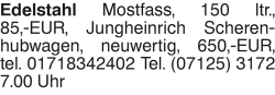 Vorschaubild der Anzeige, (Id: 1985183)