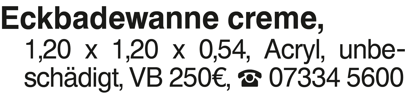 Vorschaubild der Anzeige, (Id: 1998513)