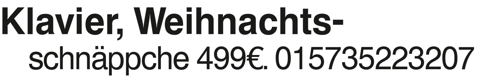Vorschaubild der Anzeige, (Id: 1998500)