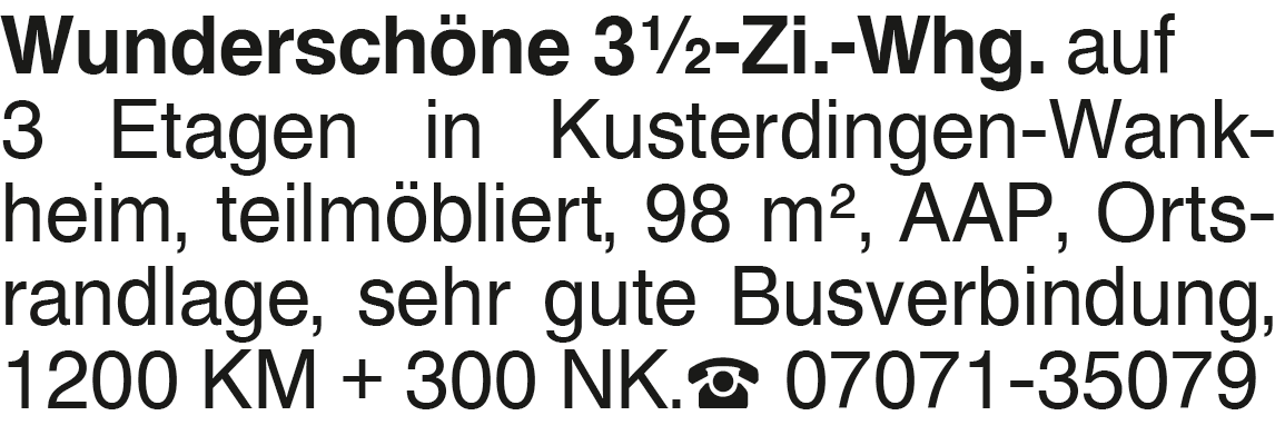 Vorschaubild der Anzeige, (Id: 1998747)