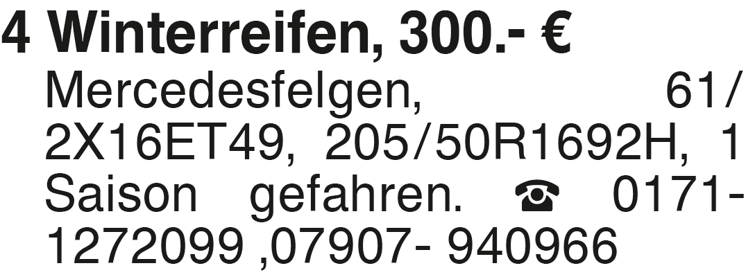 Vorschaubild der Anzeige, (Id: 2000766)