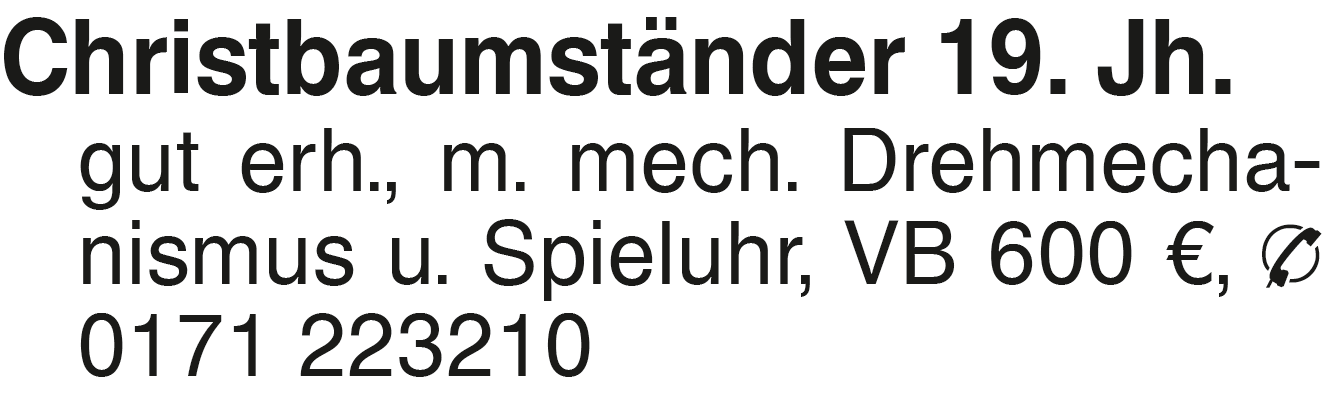Vorschaubild der Anzeige, (Id: 2000778)