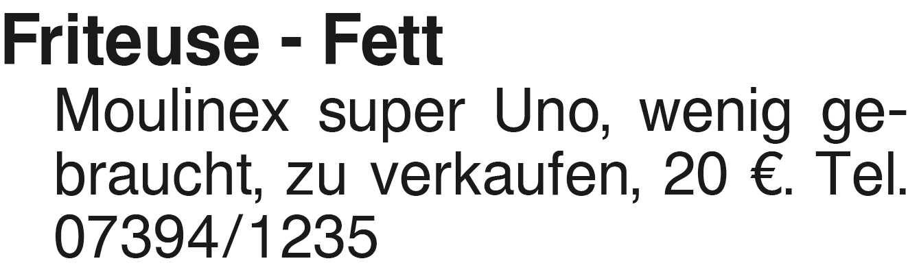 Vorschaubild der Anzeige, (Id: 2008139)