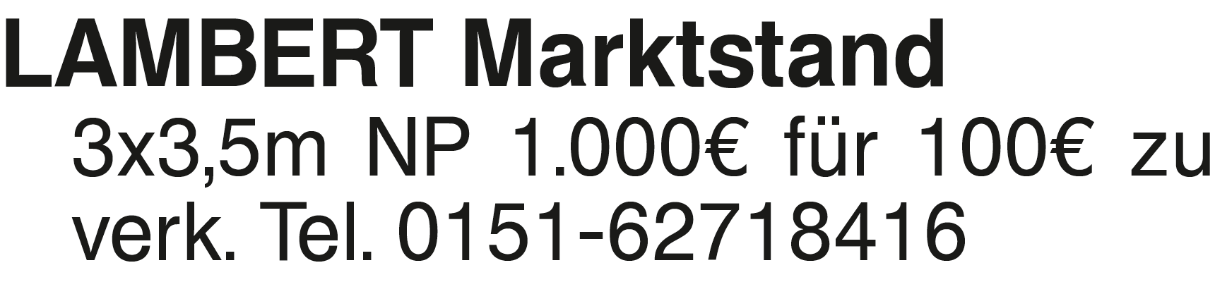 Vorschaubild der Anzeige, (Id: 2009575)