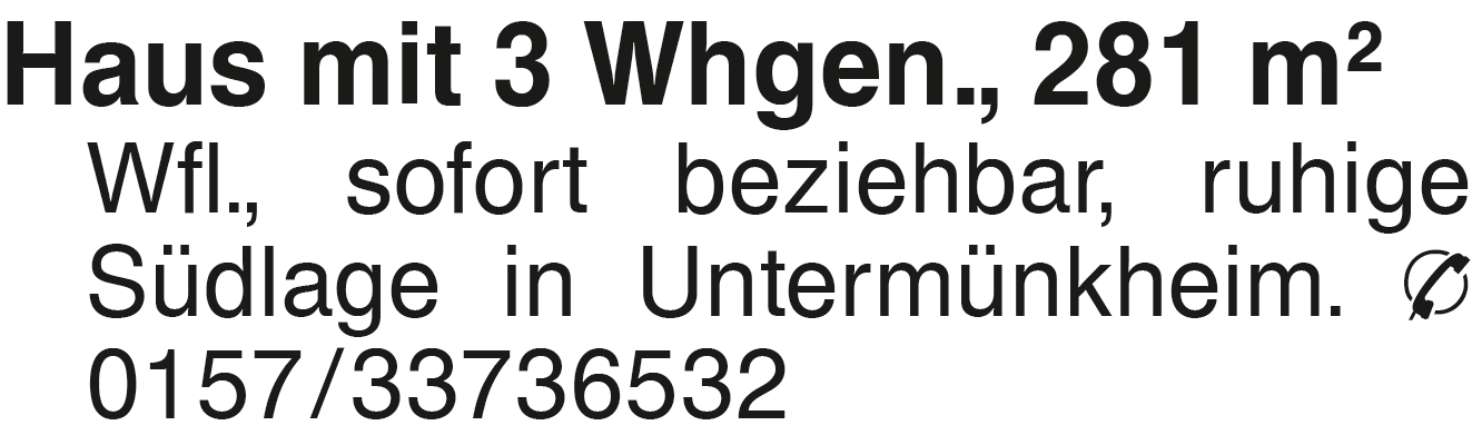 Vorschaubild der Anzeige, (Id: 2009604)