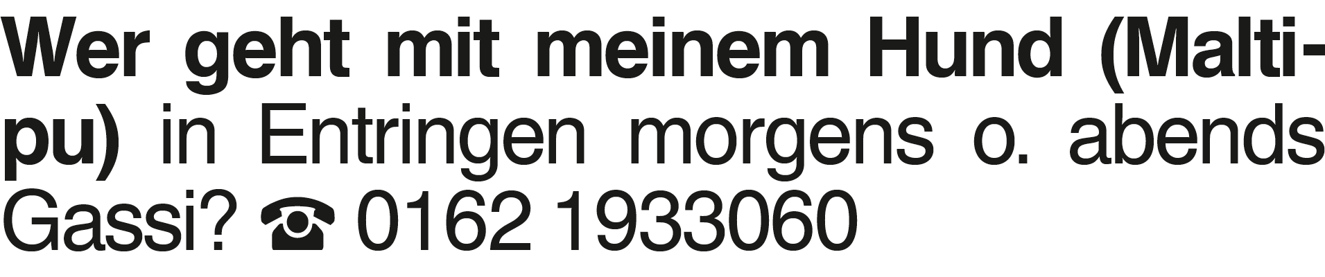 Vorschaubild der Anzeige, (Id: 2009565)