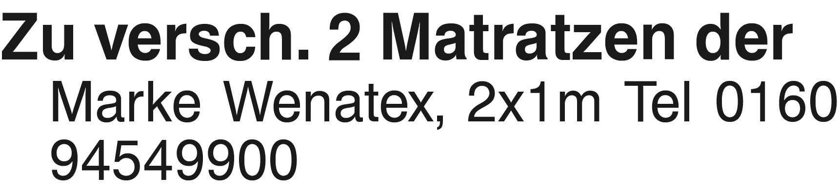 Vorschaubild der Anzeige, (Id: 2025609)