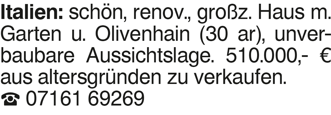 Vorschaubild der Anzeige, (Id: 2025577)