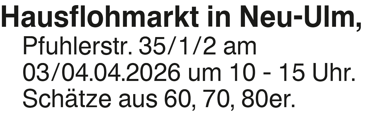 Vorschaubild der Anzeige, (Id: 2027652)