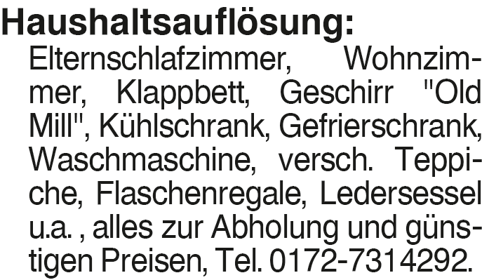 Vorschaubild der Anzeige, (Id: 2033818)
