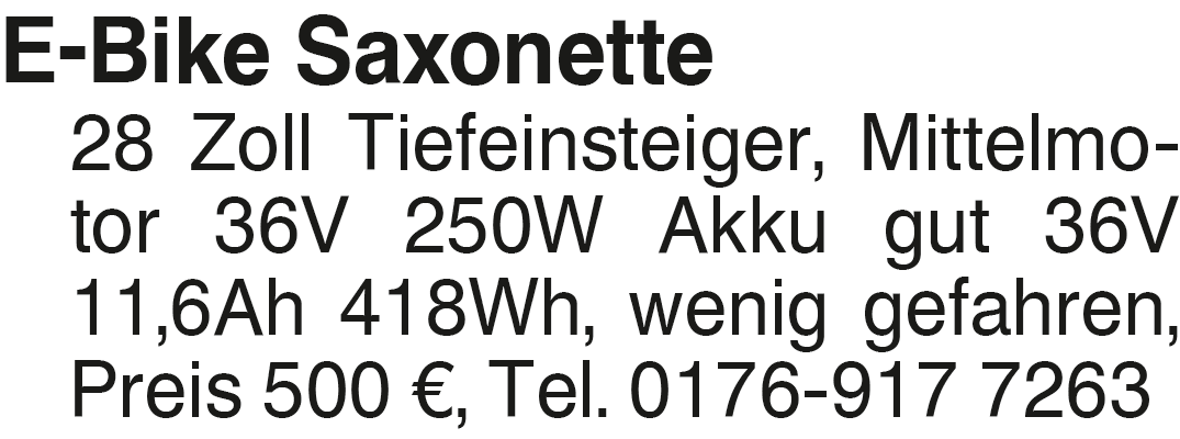 Vorschaubild der Anzeige, (Id: 2033832)