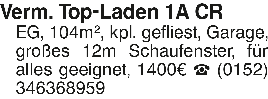 Vorschaubild der Anzeige, (Id: 2036299)
