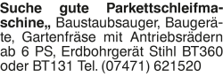 Vorschaubild der Anzeige, (Id: 2034597)