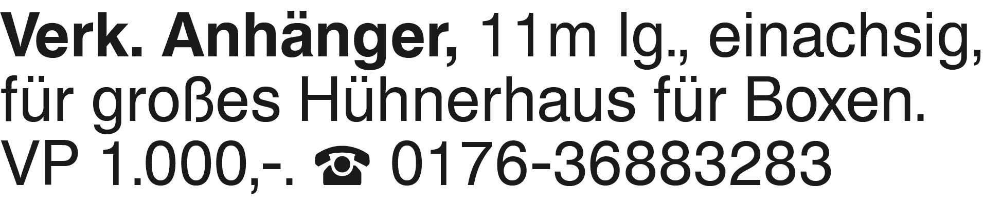 Vorschaubild der Anzeige, (Id: 2034601)