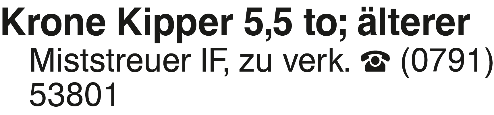Vorschaubild der Anzeige, (Id: 2036337)