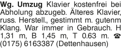 Vorschaubild der Anzeige, (Id: 2041976)