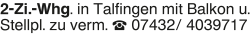 Vorschaubild der Anzeige, (Id: 2048742)