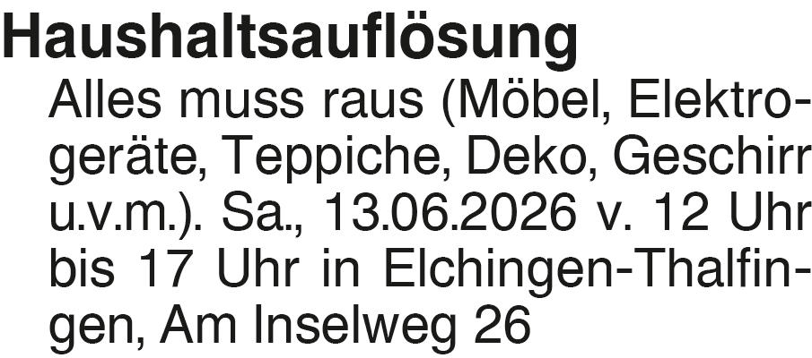 Vorschaubild der Anzeige, (Id: 2051260)