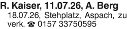 Vorschaubild der Anzeige, (Id: 2053222)