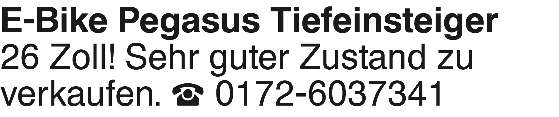 Vorschaubild der Anzeige, (Id: 2053191)