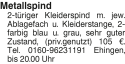 Vorschaubild der Anzeige, (Id: 2060513)