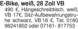 Vorschaubild der Anzeige, (Id: 2064818)