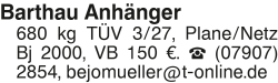 Vorschaubild der Anzeige, (Id: 2073484)