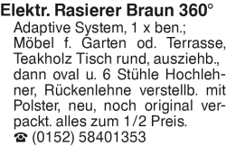 Vorschaubild der Anzeige, (Id: 2073485)
