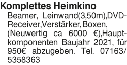Vorschaubild der Anzeige, (Id: 2073709)
