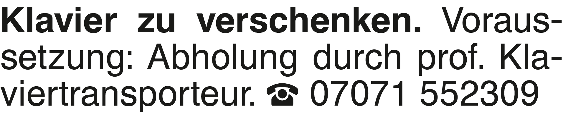 Vorschaubild der Anzeige, (Id: 2075063)