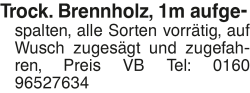 Vorschaubild der Anzeige, (Id: 2083963)