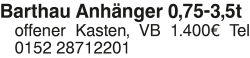 Vorschaubild der Anzeige, (Id: 2085669)