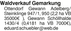 Vorschaubild der Anzeige, (Id: 2085673)