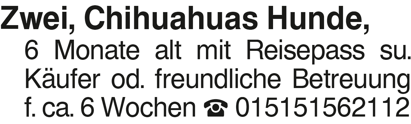Vorschaubild der Anzeige, (Id: 1960388)