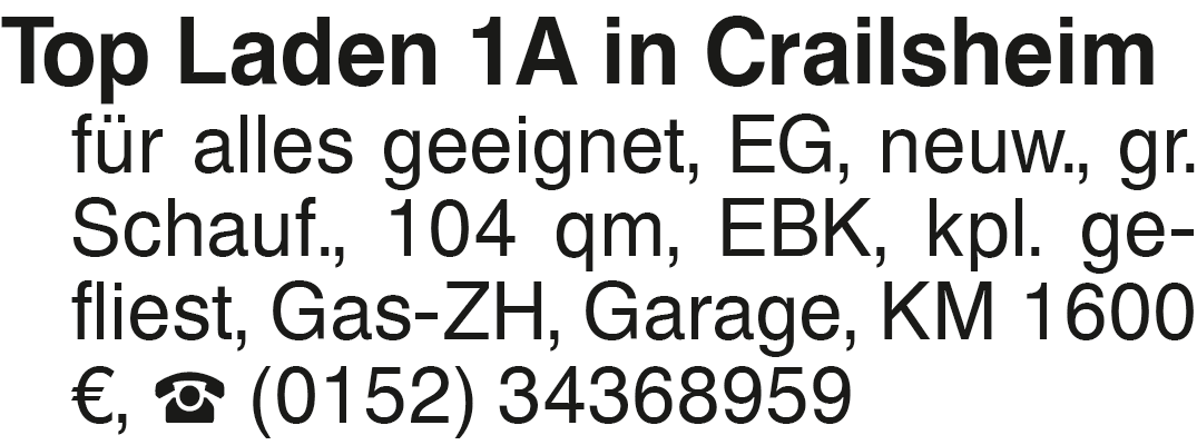 Vorschaubild der Anzeige, (Id: 1959580)