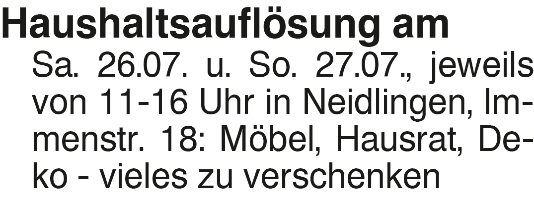 Vorschaubild der Anzeige, (Id: 1962914)