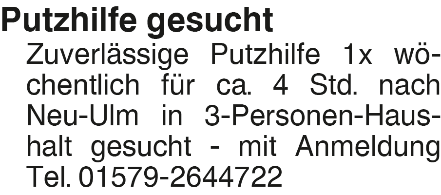 Vorschaubild der Anzeige, (Id: 1977403)