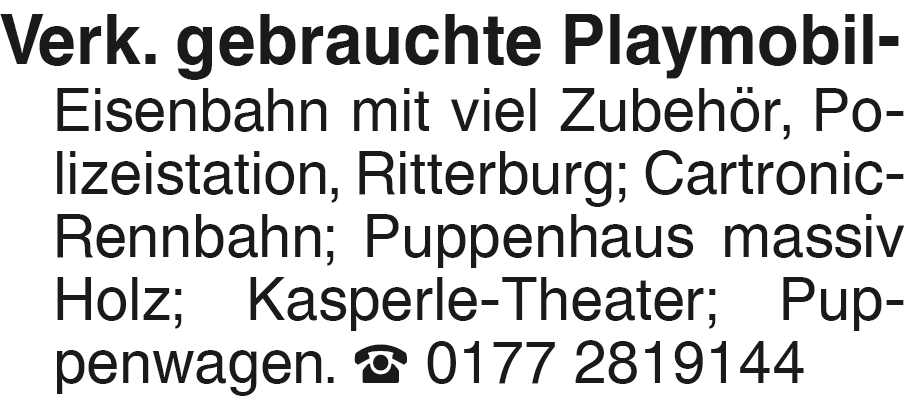 Vorschaubild der Anzeige, (Id: 1991847)